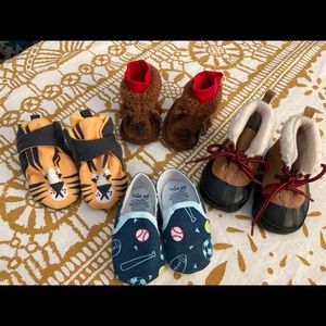 Set of 4 Baby Shoes